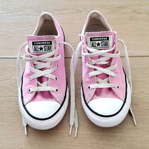 Pink Converse All Star Youth Sneakers